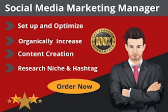 be your expert social media marketing manager