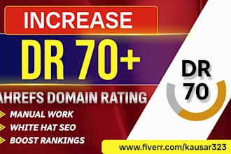 increase permanent increase domain rating of your site