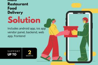 build multi restaurant food delivery android app