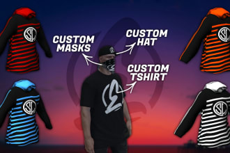custom clothes for fivem freeroam, gang and glife servers