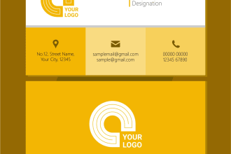 design professional business cards and stationaries