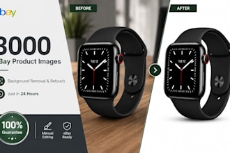 do bulk 3000 ebay listing images editing and bg removal