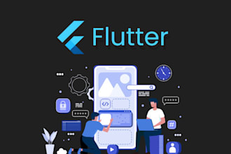 develop IOS and android app using flutter