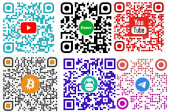 professionally create a qr code multi design with your logo