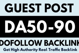 do premium guest posts on high authority site