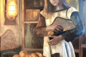 make oil paintings on canvas for you