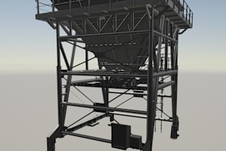 model any steel structure in 3d with tekla