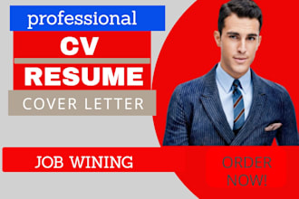 write CV, resume, cover letter and linkedin optimization