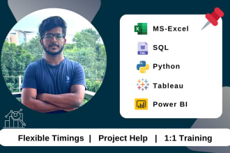 teach you data analytics tools like tableau, sql, r, ms excel, powerbi