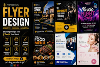 create professional marketing materials and flyer design