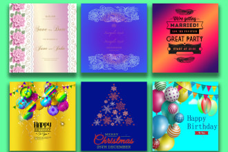design creative greeting cards and invitation card