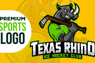 design professional cartoon sports logo