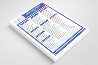 design your checklist professionally