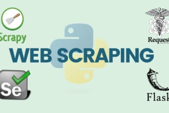 do web scraping, email scraping, data mining,extraction,