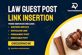 do guest post on law website, dofollow backlink