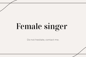 be your female singer
