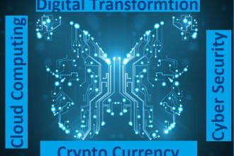 write on cryptocurrency digital transformation cloud computing cyber security
