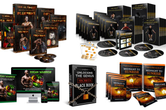 do a 3d product package for the landing page