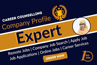 do search and apply jobs, company profile find online  remote job career service