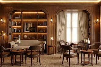 create realistic interior 3d rendering for your space
