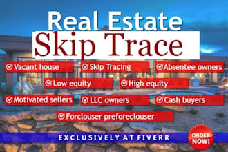 do property search, motivated seller and cash buyer