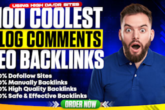 manual do 1100 high authority dofollow blog comments backlinks