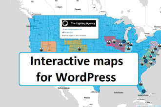add leaflet, mapbox, google maps or arcgis map to wordpress