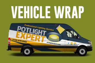 awesome vehicle wrap design, van wrap design, car wrap design, truck wrap