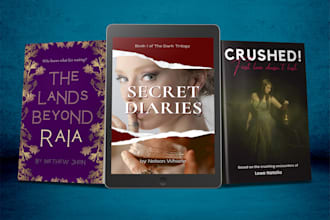 design unique book cover and ebook cover design