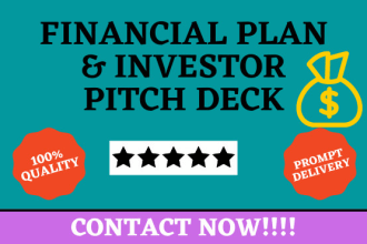 build highly visual financial model and forecast for startup