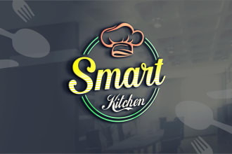 design food, restaurant, cooking, kitchen,pizza, burger logo