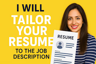 tailor resume according to job description