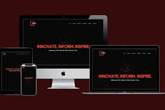 be your web frontend developer with HTML, CSS, bootstrap, js