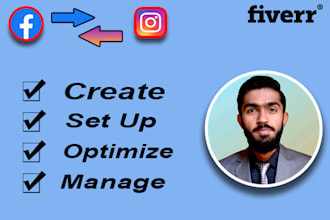 do facebook and instagram business page set up