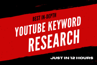 niche based keyword research for youtube channel in 24 hours