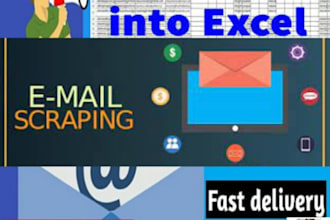 do email scraping at reasonable prices