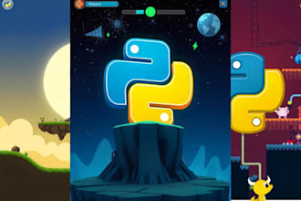 develop a 2d game in python using pygame