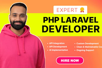 be your php laravel developer and laravel developer