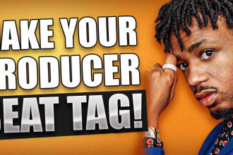 record male dj tags or producer tags professionally