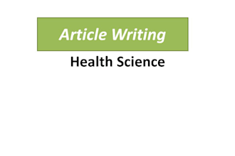 write articles related health science