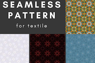 create professional pattern for textile