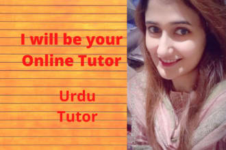 be your kids online tutor or urdu teacher