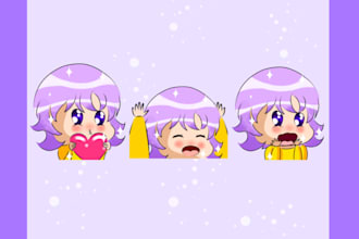 make super cute custom emotes