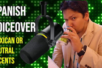 do a quality spanish voiceover