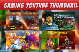 design eye catching  nft logo and nft gaming thumbnail youtube channel art