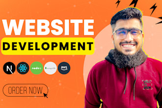 develop react js, next js and gatsby js app
