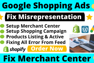 grow business with google shopping ads and fix merchant center suspension issues
