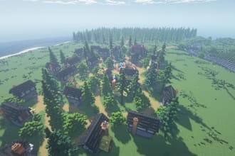 make an incredibly detailed custom minecraft map or spawn