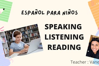 teach spanish to children with interactive classes