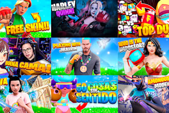 make 3d youtube thumbnail